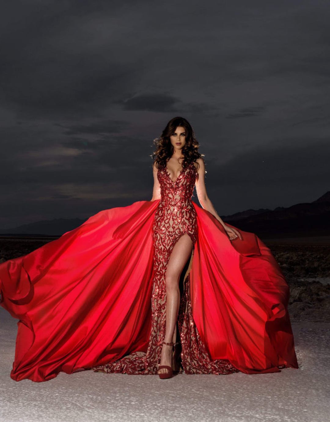 Red White Blue Pageant Dress